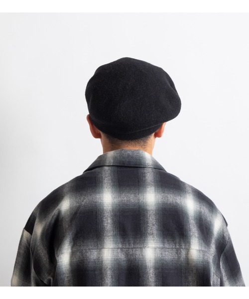 APPLEBUM（アップルバム）の「Wool Beret（ハンチング/ベレー帽・メンズ・グレー/ブラック/オリーブ・FREE）」の16枚目の写真