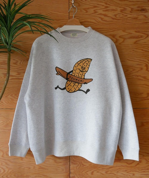 The Endless Summer（エンドレスサマー）の「【WEB / FLAG SHOP限定】「TES TAKE IT EASY」 BIG SWEAT CREWNECK /オーバーサイズ・ビッグシルエット・クルーネック（スウェット・メンズ・その他4/その他7/その他6/その他8/その他1/その他2/その他3/その他5・MEDIUM/LARGE/X-LARGE）」の2枚目の写真