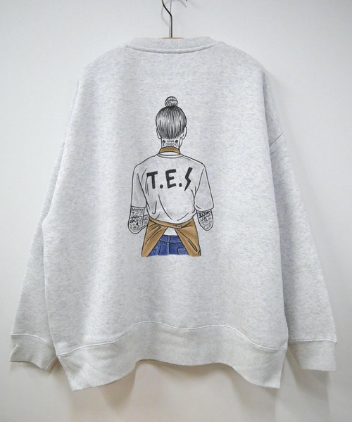 The Endless Summer（エンドレスサマー）の「【WEB / FLAG SHOP限定】「TES TAKE IT EASY」 BIG SWEAT CREWNECK /オーバーサイズ・ビッグシルエット・クルーネック（スウェット・メンズ・その他4/その他7/その他6/その他8/その他1/その他2/その他3/その他5・MEDIUM/LARGE/X-LARGE）」の5枚目の写真