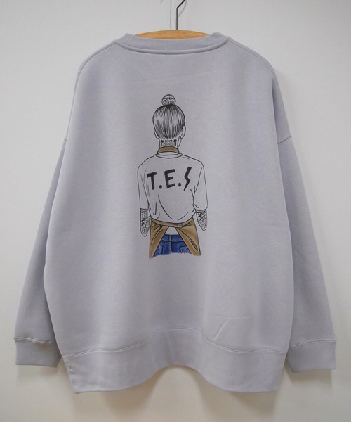 The Endless Summer（エンドレスサマー）の「【WEB / FLAG SHOP限定】「TES TAKE IT EASY」 BIG SWEAT CREWNECK /オーバーサイズ・ビッグシルエット・クルーネック（スウェット・メンズ・その他4/その他7/その他6/その他8/その他1/その他2/その他3/その他5・MEDIUM/LARGE/X-LARGE）」の6枚目の写真