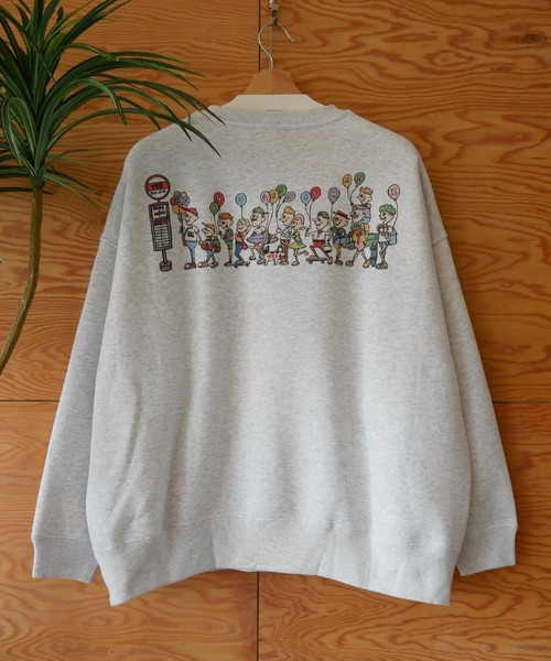 The Endless Summer（エンドレスサマー）の「【WEB / FLAG SHOP限定】「TES TAKE IT EASY」 BIG SWEAT CREWNECK /オーバーサイズ・ビッグシルエット・クルーネック（スウェット・メンズ・その他4/その他7/その他6/その他8/その他1/その他2/その他3/その他5・MEDIUM/LARGE/X-LARGE）」の7枚目の写真