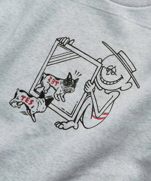 The Endless Summer（エンドレスサマー）の「【WEB / FLAG SHOP限定】「TES TAKE IT EASY」 BIG SWEAT CREWNECK /オーバーサイズ・ビッグシルエット・クルーネック（スウェット・メンズ・その他4/その他7/その他6/その他8/その他1/その他2/その他3/その他5・MEDIUM/LARGE/X-LARGE）」の14枚目の写真