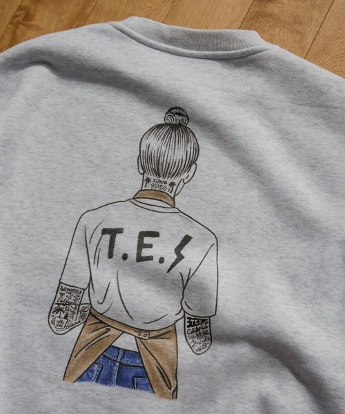 The Endless Summer（エンドレスサマー）の「【WEB / FLAG SHOP限定】「TES TAKE IT EASY」 BIG SWEAT CREWNECK /オーバーサイズ・ビッグシルエット・クルーネック（スウェット・メンズ・その他4/その他7/その他6/その他8/その他1/その他2/その他3/その他5・MEDIUM/LARGE/X-LARGE）」の15枚目の写真
