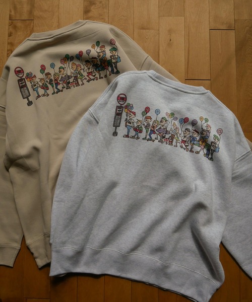 The Endless Summer（エンドレスサマー）の「【WEB / FLAG SHOP限定】「TES TAKE IT EASY」 BIG SWEAT CREWNECK /オーバーサイズ・ビッグシルエット・クルーネック（スウェット・メンズ・その他4/その他7/その他6/その他8/その他1/その他2/その他3/その他5・MEDIUM/LARGE/X-LARGE）」の18枚目の写真
