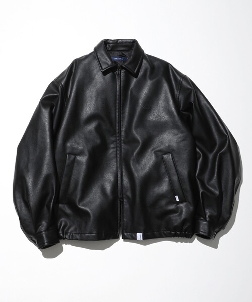 NAUTICA(ノーティカ)の「NAUTICA/ノーティカ Vegan Leather Jacket(ブルゾン・メンズ・ブラック・MEDIUM/LARGE/X-LARGE/XX-LARGE)」の3枚目の写真
