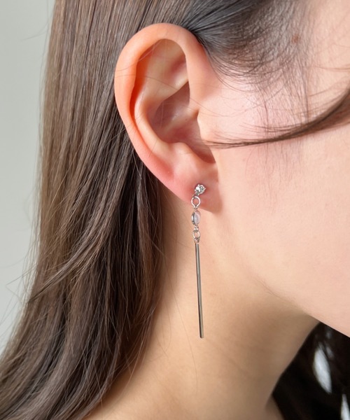 ✡『デザインスティックピアス』 （スティックチャームとデザイン  