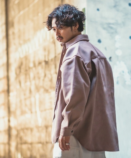 improves(インプローブス)の「ポリメルトン CPO ジャケット(ミリタリージャケット・メンズ・グレイッシュベージュ/ブラック/ベージュ/サックスブルー・MEDIUM/LARGE)」の14枚目の写真