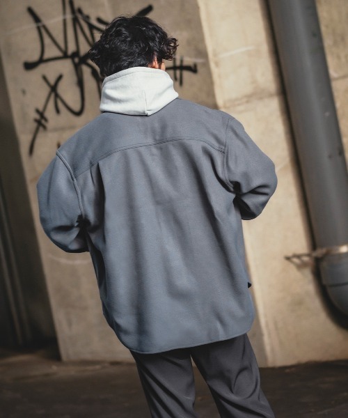 improves(インプローブス)の「ポリメルトン CPO ジャケット(ミリタリージャケット・メンズ・グレイッシュベージュ/ブラック/ベージュ/サックスブルー・MEDIUM/LARGE)」の20枚目の写真