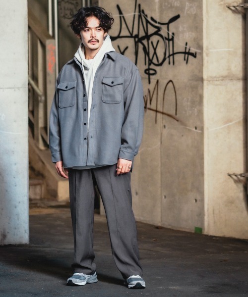 improves(インプローブス)の「ポリメルトン CPO ジャケット(ミリタリージャケット・メンズ・グレイッシュベージュ/ブラック/ベージュ/サックスブルー・MEDIUM/LARGE)」の21枚目の写真