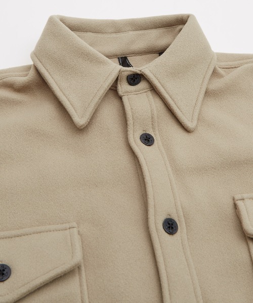 improves(インプローブス)の「ポリメルトン CPO ジャケット(ミリタリージャケット・メンズ・グレイッシュベージュ/ブラック/ベージュ/サックスブルー・MEDIUM/LARGE)」の22枚目の写真