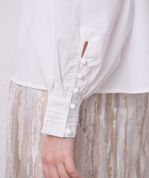 KOH.style（コースタイル）の「ギャザー襟デザインブラウス（シャツ/ブラウス・レディース・ストライプ/オフホワイト・FREE）」の20枚目の写真