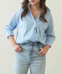 OUVRAGE CLASSE | ストレッチカシュクールシャツ(シャツ/ブラウス)