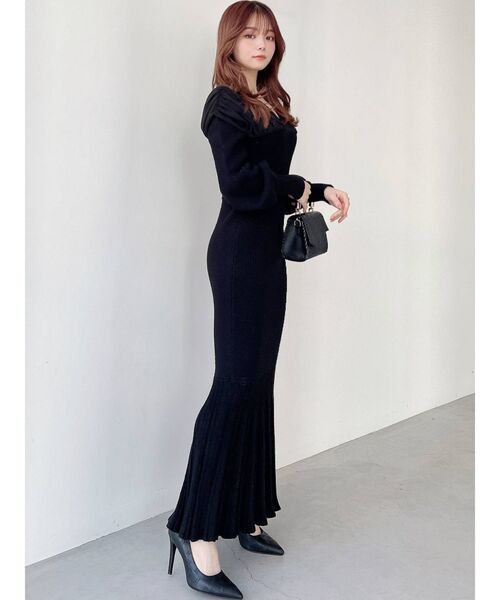 RESEXXY（リゼクシー）の「ショルダードッキングマーメイドニット