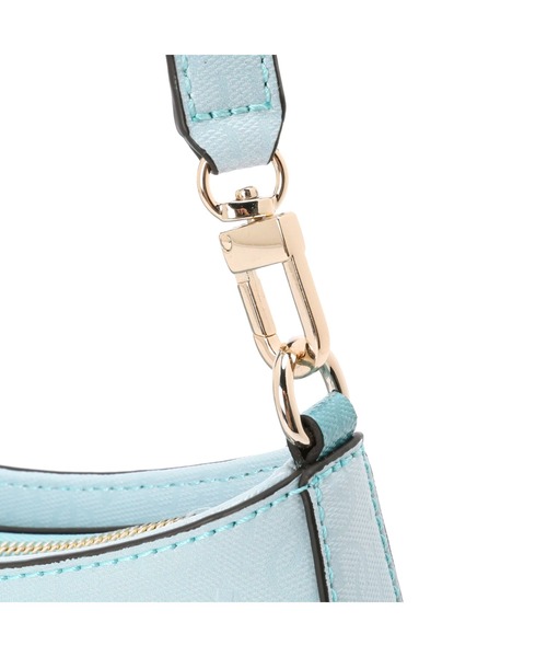 Guess（ゲス）の「ALEXIE Top Zip Shoulder Bag（ショルダーバッグ・レディース・ブルー・ONE SIZE）」の4枚目の写真