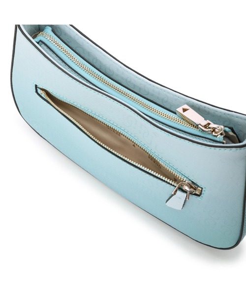 Guess（ゲス）の「ALEXIE Top Zip Shoulder Bag（ショルダーバッグ・レディース・ブルー・ONE SIZE）」の11枚目の写真