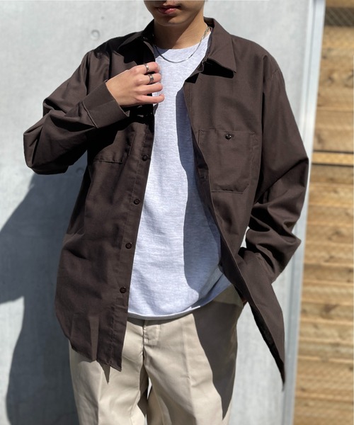 セール】【RED KAP】4.25ozワークシャツ長袖 RDKP-S0014（シャツ