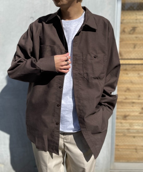 セール】【RED KAP】4.25ozワークシャツ長袖 RDKP-S0014（シャツ