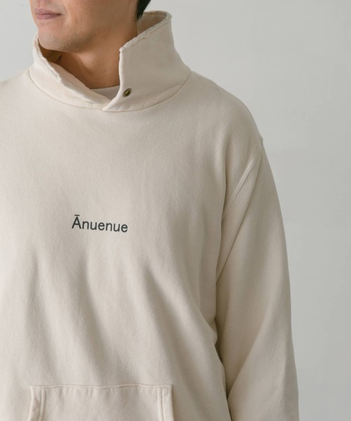 URBAN RESEARCH DOORS(アーバンリサーチドアーズ)の「melelana スタンドプルオーバー(スウェット・メンズ・ホワイト系その他/ネイビー・MEDIUM/LARGE)」の6枚目の写真