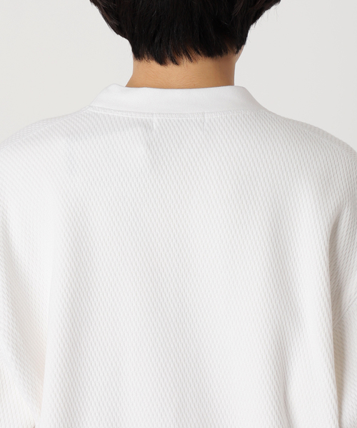 UNFOLLOW（アンフォロー）の「【FOLL / フォル】ソフトタッチヘビーワッフルカーディガン（カーディガン/ボレロ・メンズ・ブラック/ホワイト/ピンク・3/2）」の21枚目の写真