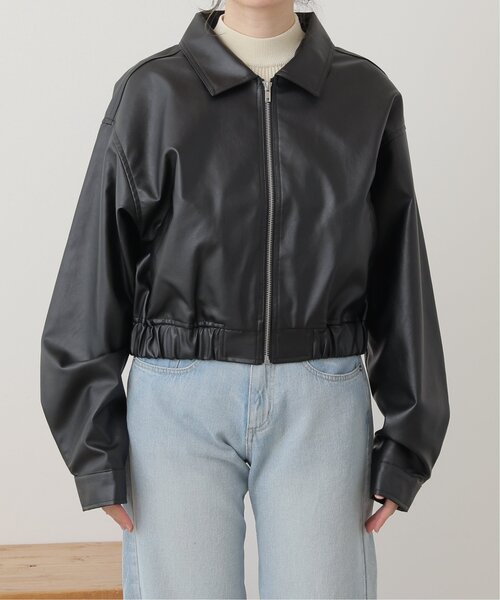 RAY CASSIN（レイカズン）の「フェイクレザーブルゾン（ブルゾン