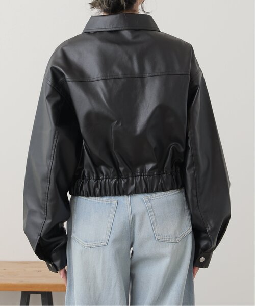 RAY CASSIN（レイカズン）の「フェイクレザーブルゾン（ブルゾン