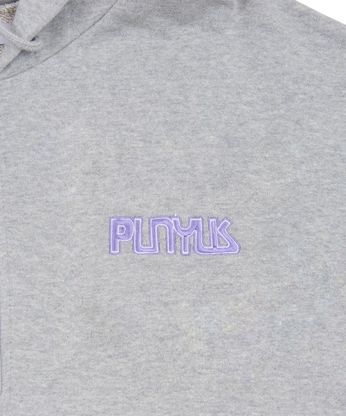 PUNYUS(プニュズ)の「ワンポイントハーフZIPパーカー(パーカー・レディース・ライム/ネイビー/杢グレー・4/3)」の8枚目の写真