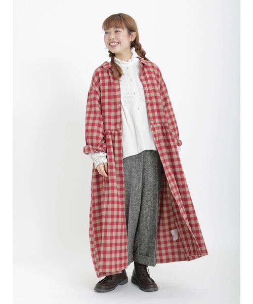 Samansa Mos2（サマンサ モスモス）の「レースピンタックブラウス（シャツ/ブラウス・レディース・グレー/ブラック/イエロー・ﾌﾘ-）」の14枚目の写真