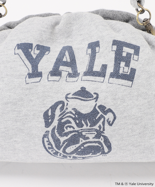 FRAMeWORK(フレームワーク)の「【BALMY DAYS/バルミーデイズ】REMAKE DESIGN SWEAT バッグ YALE(ショルダーバッグ・レディース・チャコールグレー/ネイビー・FREE)」の20枚目の写真