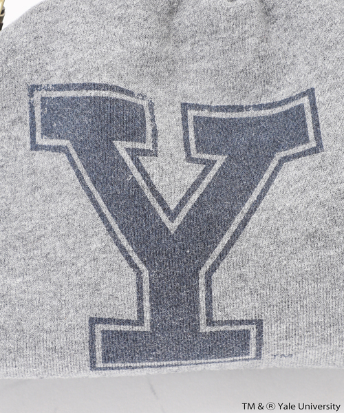 FRAMeWORK(フレームワーク)の「【BALMY DAYS/バルミーデイズ】REMAKE DESIGN SWEAT バッグ YALE(ショルダーバッグ・レディース・チャコールグレー/ネイビー・FREE)」の21枚目の写真