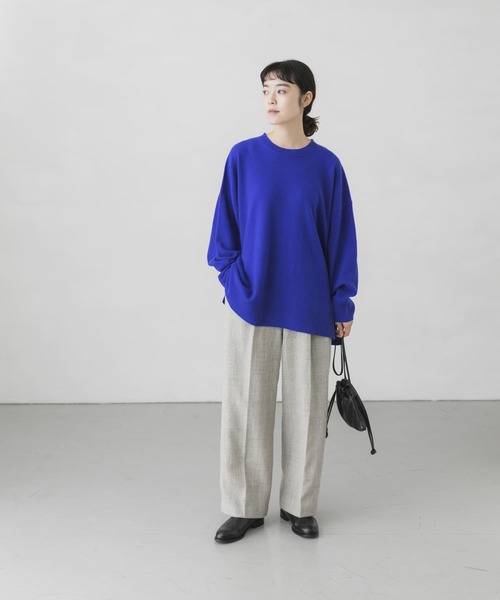 かぐれ(カグレ)の「ウールサージタックパンツ(その他パンツ かぐれ(カグレ)の「ウールサージタックパンツ(その他パンツ