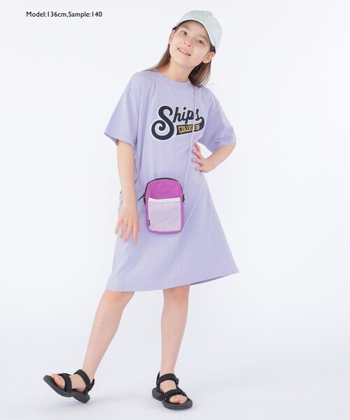 Russell Athletic(ラッセルアスレティック)の「【SHIPS KIDS別注】RUSSELL ATHLETIC:100~150cm / ワンピース(ワンピース・キッズ・ネイビー/ラベンダー・100/110/120/130/140/150)」の7枚目の写真