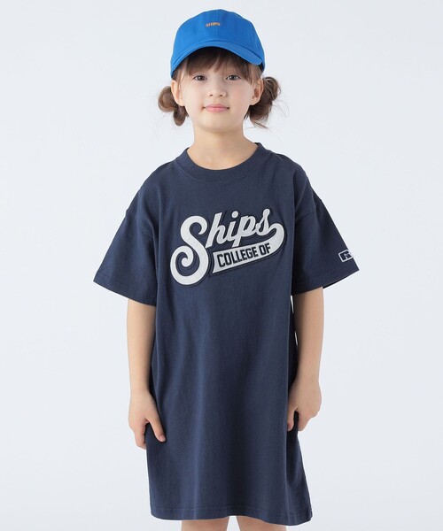Russell Athletic(ラッセルアスレティック)の「【SHIPS KIDS別注】RUSSELL ATHLETIC:100~150cm / ワンピース(ワンピース・キッズ・ネイビー/ラベンダー・100/110/120/130/140/150)」の9枚目の写真