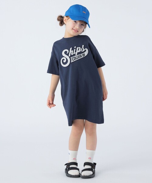 Russell Athletic(ラッセルアスレティック)の「【SHIPS KIDS別注】RUSSELL ATHLETIC:100~150cm / ワンピース(ワンピース・キッズ・ネイビー/ラベンダー・100/110/120/130/140/150)」の10枚目の写真
