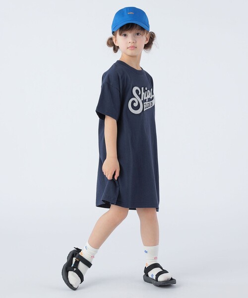 Russell Athletic(ラッセルアスレティック)の「【SHIPS KIDS別注】RUSSELL ATHLETIC:100~150cm / ワンピース(ワンピース・キッズ・ネイビー/ラベンダー・100/110/120/130/140/150)」の11枚目の写真