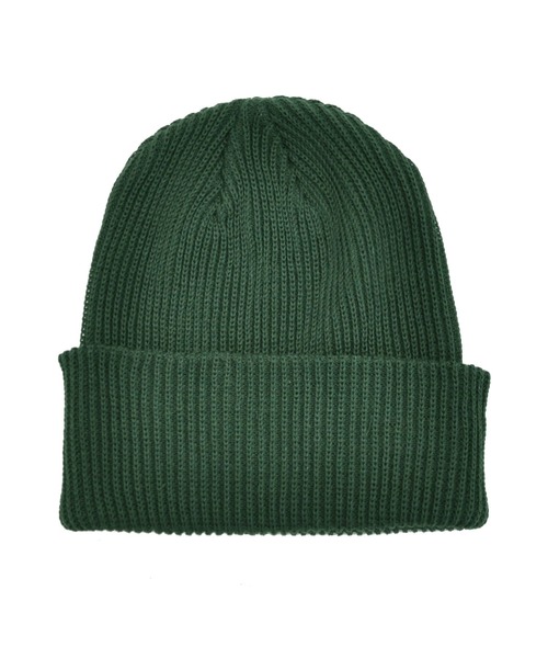 STYLISE（スタイライズ）の「【ADVANCE】COTTON ACRYLIC BEANIE [I]（ニットキャップ/ビーニー・メンズ・ブラック/バーガンディー/オリーブ系1/ブラウン/ホワイト/チャコールグレー/ロイヤルブルー/オレンジ/オリーブ・FREE）」の5枚目の写真