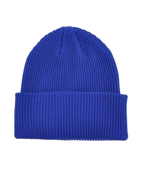 STYLISE（スタイライズ）の「【ADVANCE】COTTON ACRYLIC BEANIE [I]（ニットキャップ/ビーニー・メンズ・ブラック/バーガンディー/オリーブ系1/ブラウン/ホワイト/チャコールグレー/ロイヤルブルー/オレンジ/オリーブ・FREE）」の7枚目の写真