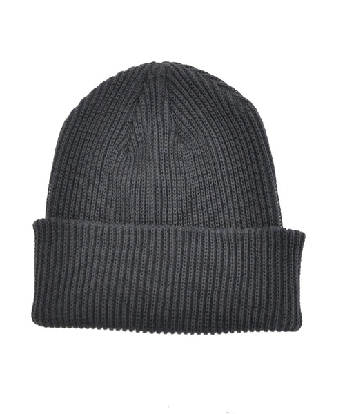 STYLISE（スタイライズ）の「【ADVANCE】COTTON ACRYLIC BEANIE [I]（ニットキャップ/ビーニー・メンズ・ブラック/バーガンディー/オリーブ系1/ブラウン/ホワイト/チャコールグレー/ロイヤルブルー/オレンジ/オリーブ・FREE）」の3枚目の写真