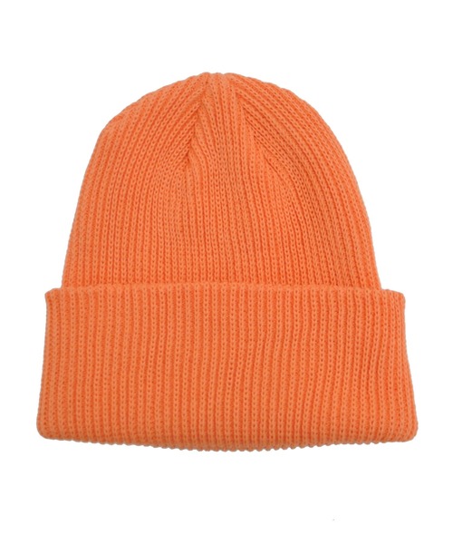 STYLISE（スタイライズ）の「【ADVANCE】COTTON ACRYLIC BEANIE [I]（ニットキャップ/ビーニー・メンズ・ブラック/バーガンディー/オリーブ系1/ブラウン/ホワイト/チャコールグレー/ロイヤルブルー/オレンジ/オリーブ・FREE）」の9枚目の写真