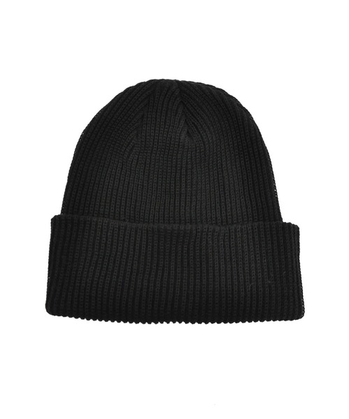 STYLISE（スタイライズ）の「【ADVANCE】COTTON ACRYLIC BEANIE [I]（ニットキャップ/ビーニー・メンズ・ブラック/バーガンディー/オリーブ系1/ブラウン/ホワイト/チャコールグレー/ロイヤルブルー/オレンジ/オリーブ・FREE）」の2枚目の写真
