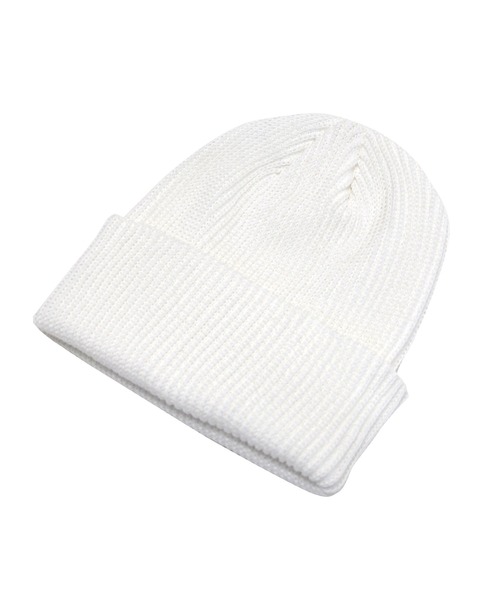 STYLISE（スタイライズ）の「【ADVANCE】COTTON ACRYLIC BEANIE [I]（ニットキャップ/ビーニー・メンズ・ブラック/バーガンディー/オリーブ系1/ブラウン/ホワイト/チャコールグレー/ロイヤルブルー/オレンジ/オリーブ・FREE）」の14枚目の写真