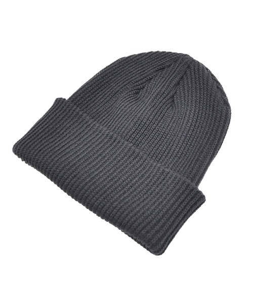 STYLISE（スタイライズ）の「【ADVANCE】COTTON ACRYLIC BEANIE [I]（ニットキャップ/ビーニー・メンズ・ブラック/バーガンディー/オリーブ系1/ブラウン/ホワイト/チャコールグレー/ロイヤルブルー/オレンジ/オリーブ・FREE）」の10枚目の写真