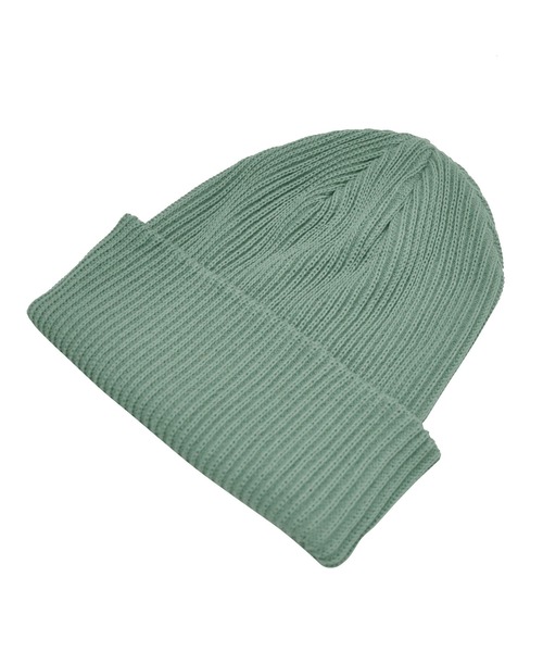 STYLISE（スタイライズ）の「【ADVANCE】COTTON ACRYLIC BEANIE [I]（ニットキャップ/ビーニー・メンズ・ブラック/バーガンディー/オリーブ系1/ブラウン/ホワイト/チャコールグレー/ロイヤルブルー/オレンジ/オリーブ・FREE）」の17枚目の写真