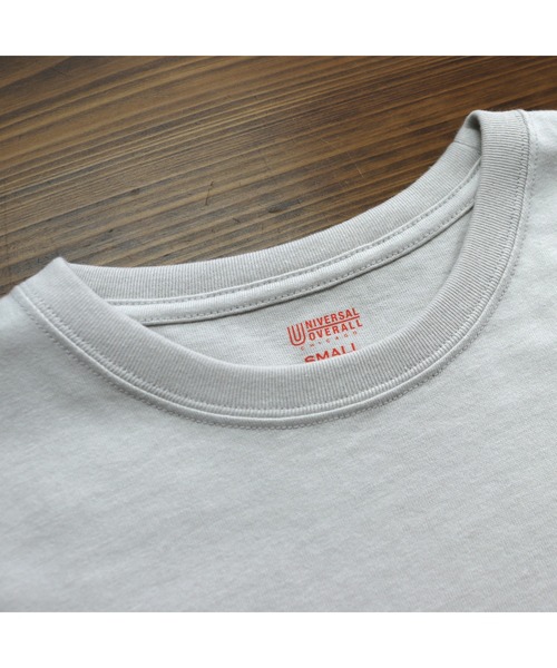 UNIVERSAL OVERALL（ユニバーサルオーバーオール）の「2PパックショートスリーブTシャツ（Tシャツ/カットソー・メンズ・ホワイト/ブラック・MEDIUM/LARGE/X-LARGE/SMALL）」の12枚目の写真