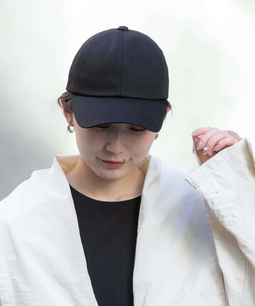 SMELLY（スメリー）の「ベーシックコットンキャップ（キャップ・レディース・ブラック/アイボリー/ブラウン・-）」の11枚目の写真