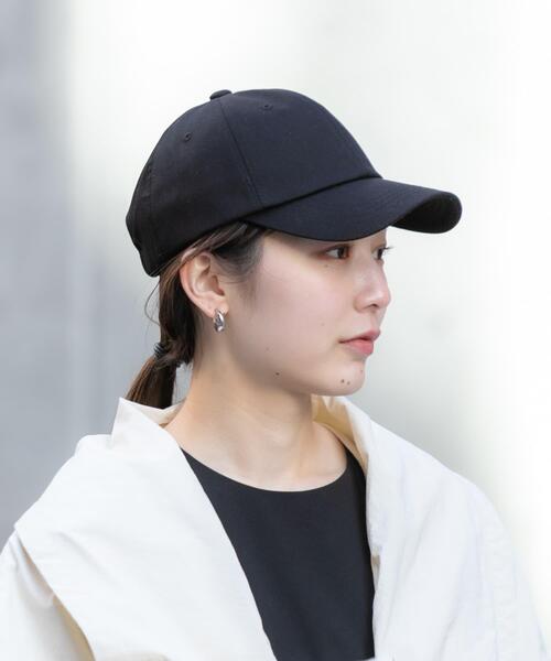 SMELLY（スメリー）の「ベーシックコットンキャップ（キャップ・レディース・ブラック/アイボリー/ブラウン・-）」の12枚目の写真