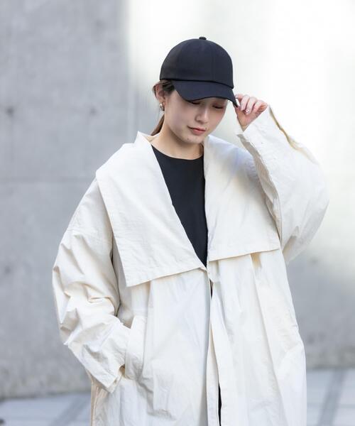 SMELLY（スメリー）の「ベーシックコットンキャップ（キャップ・レディース・ブラック/アイボリー/ブラウン・-）」の15枚目の写真