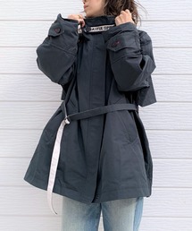 Q | スタンドフレアミドルコート(その他アウター)