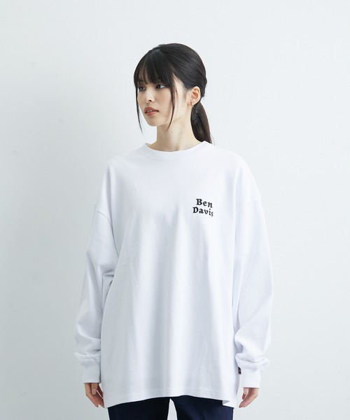 JUNRED(ジュンレッド)の「BENDAVIS ダイスロングスリーブTシャツ(Tシャツ/カットソー・メンズ・パープル/ホワイト/グリーン系その他・L/LL/M)」の16枚目の写真
