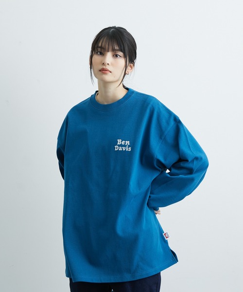 JUNRED(ジュンレッド)の「BENDAVIS ダイスロングスリーブTシャツ(Tシャツ/カットソー・メンズ・パープル/ホワイト/グリーン系その他・L/LL/M)」の20枚目の写真