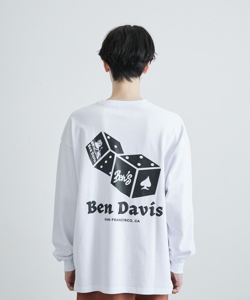 JUNRED(ジュンレッド)の「BENDAVIS ダイスロングスリーブTシャツ(Tシャツ/カットソー・メンズ・パープル/ホワイト/グリーン系その他・L/LL/M)」の22枚目の写真